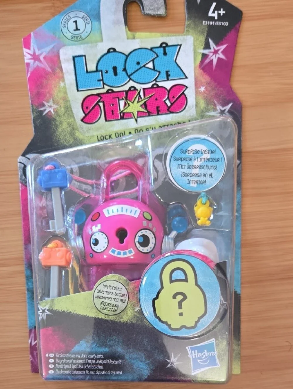 Hasbro Lock Stars Character Lock Set in Blue and Pink Duo